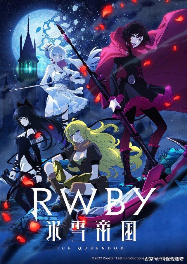 动画鬼才编剧虚渊玄负责原案！《RWBY冰雪帝国》官宣