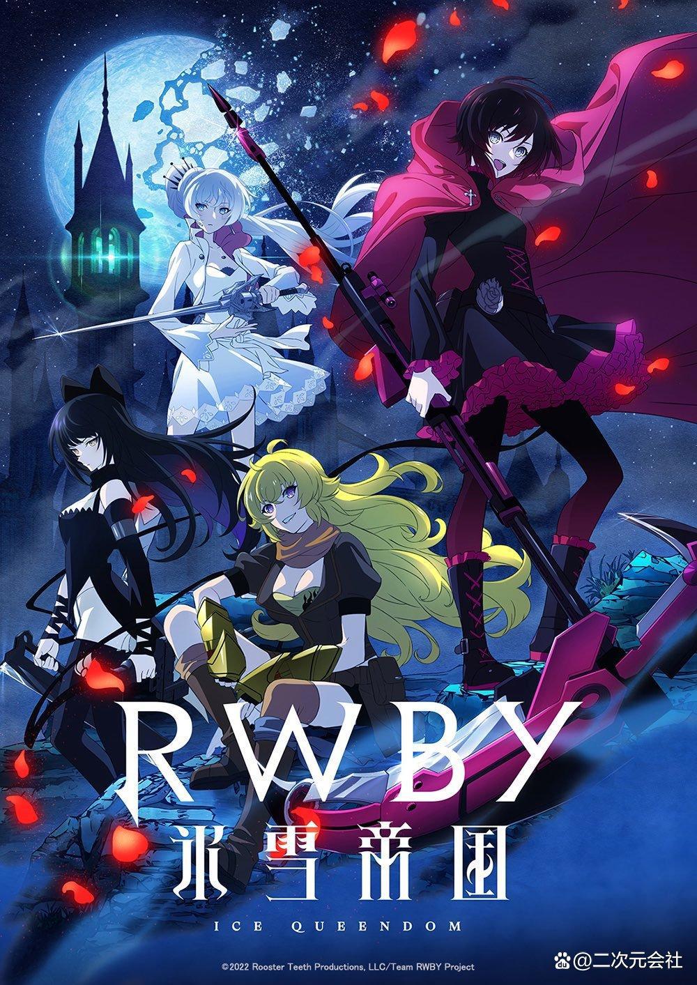 新作动画《RWBY冰雪帝国》工作人员与声优情报解禁