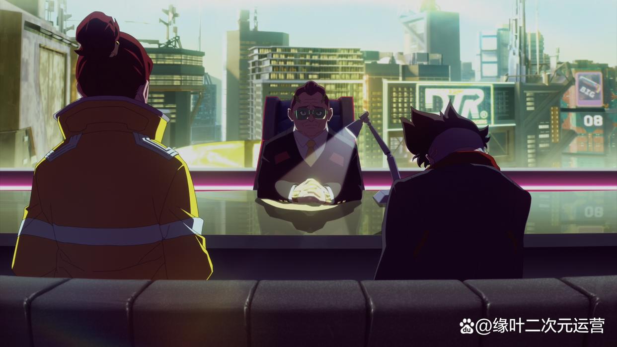 网飞《赛博朋克：边缘行者》在月亮上看地球，就是和你最美的时光