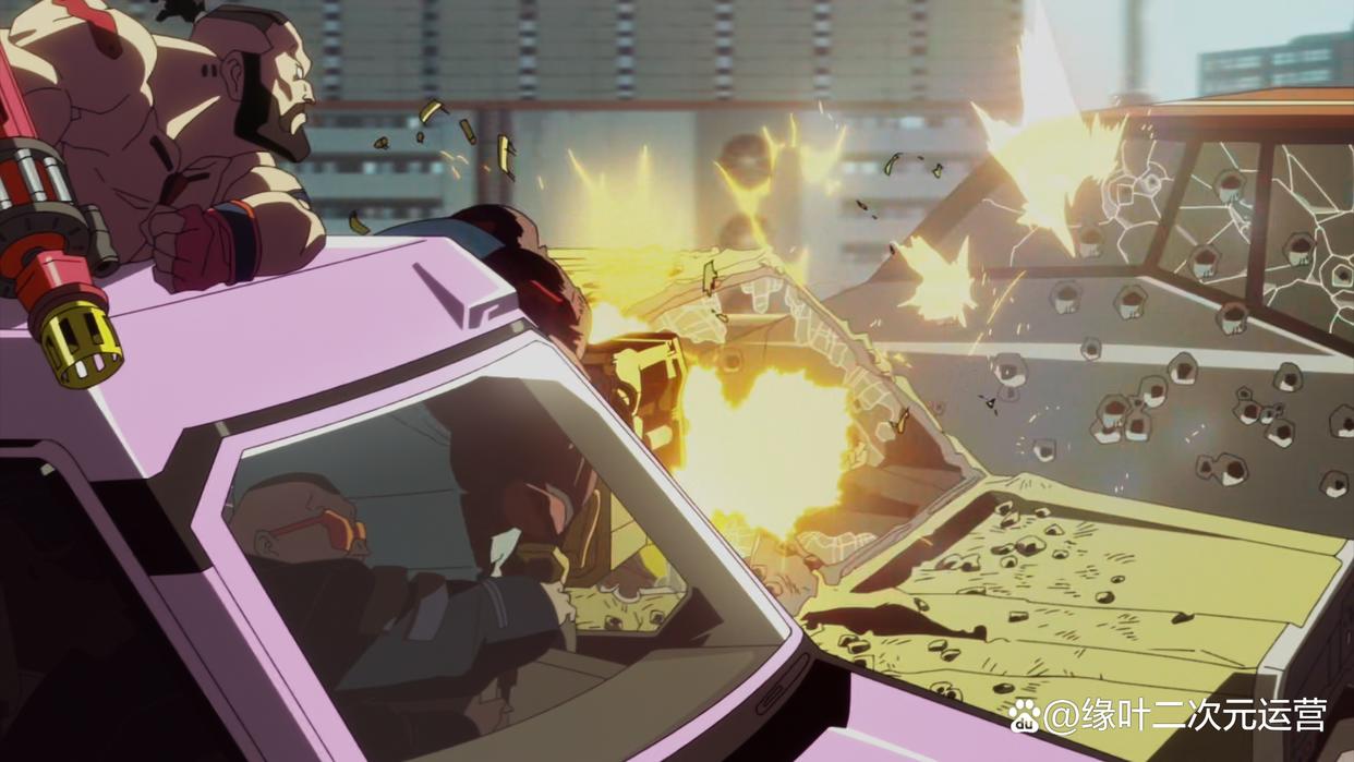 网飞《赛博朋克：边缘行者》在月亮上看地球，就是和你最美的时光