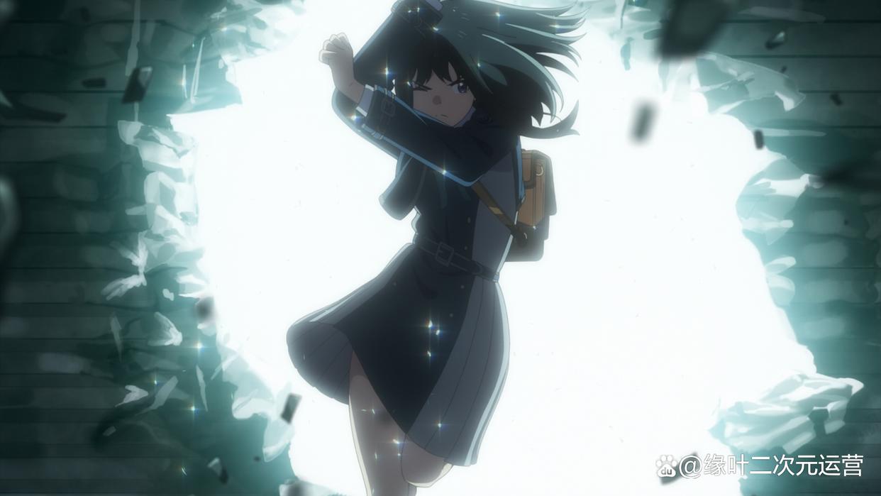 《LycorisRecoil》千束被绿毛真岛踢到后，那一连串反击真的好帅