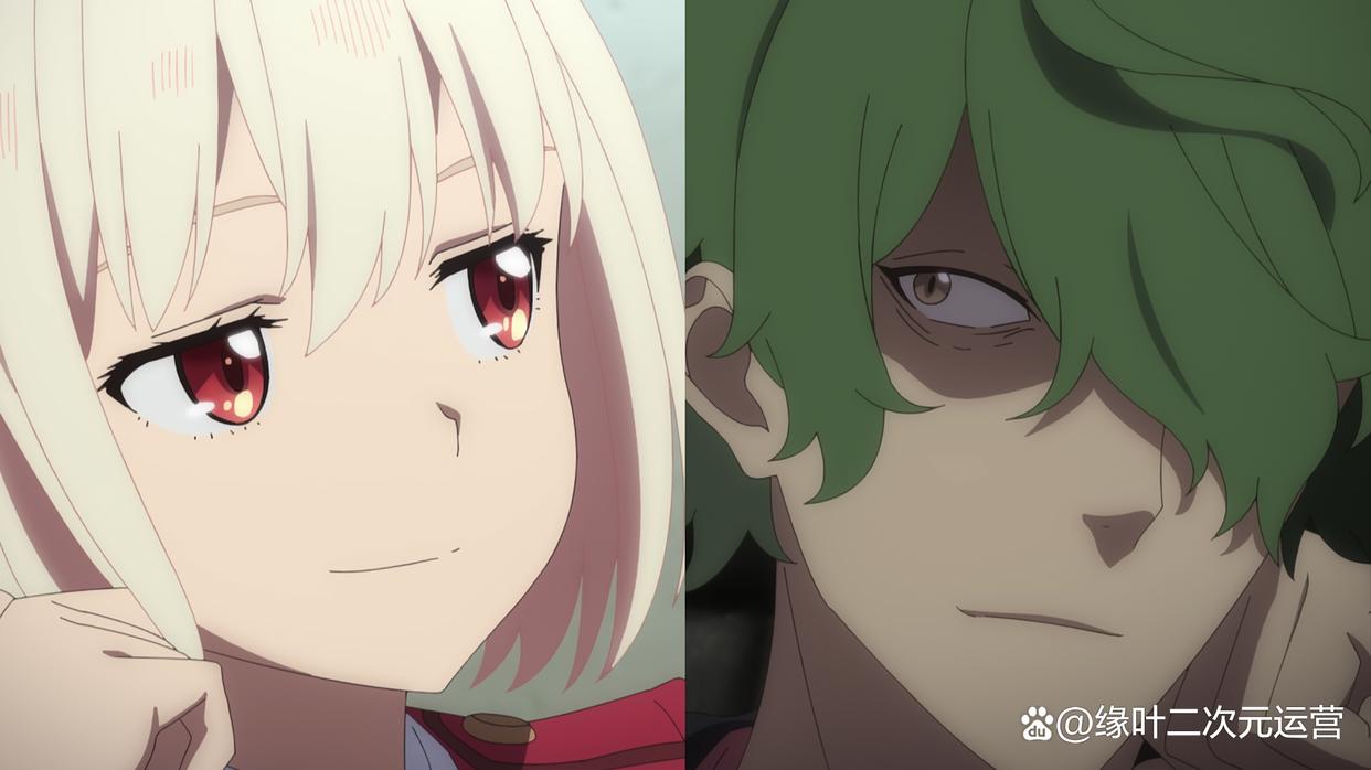 《LycorisRecoil》锦木千束对井之上泷奈贴贴撒娇，会喜结连理么