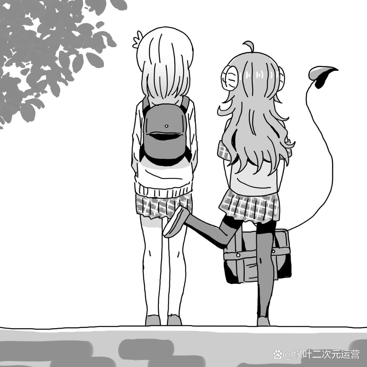 贴贴厨狂喜，猫咪搓手，《LycorisRecoil》千束向泷奈“求婚”