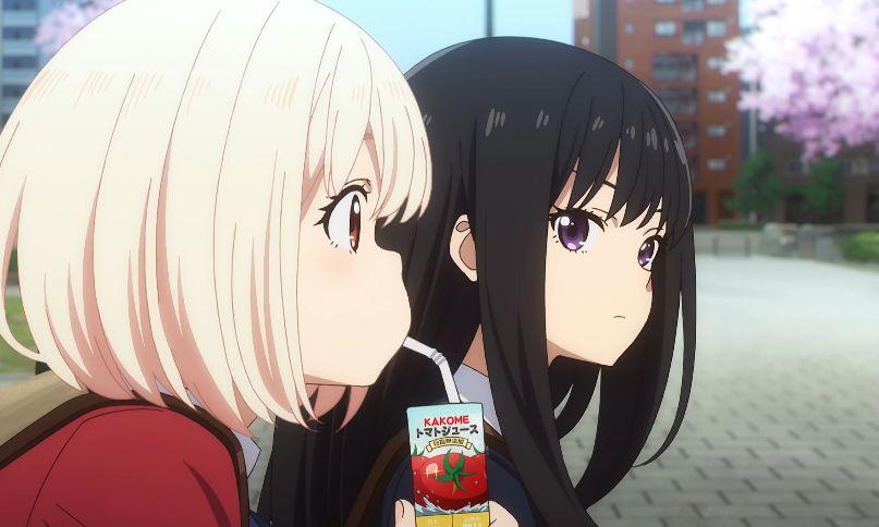 莉可丽丝，犯罪都市里的美少女特工，白毛和黑长直都不容错过