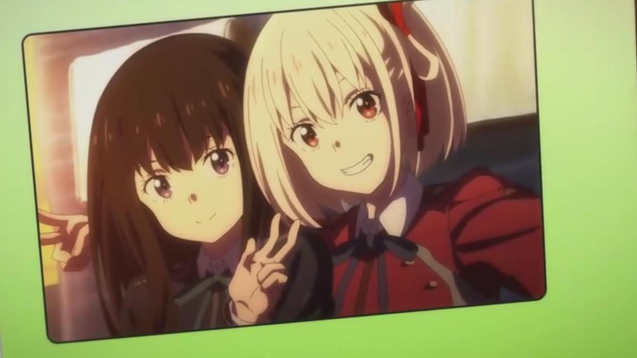 莉可丽丝：千束真勇啊，直接把失落的泷奈抱住了，折煞众人