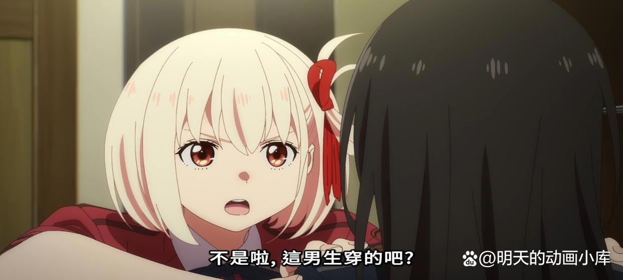 莉可丽丝第4话：泷奈直呼太可爱了！和泷奈一起去逛街了