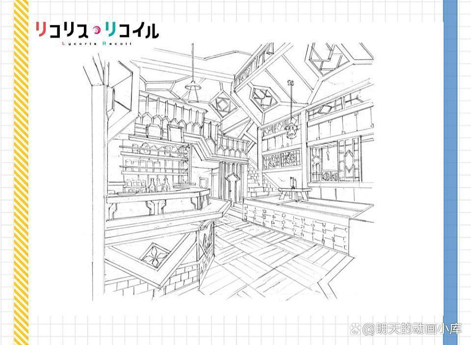 7月霸权动画《莉可丽丝》部分官方原画图片分享