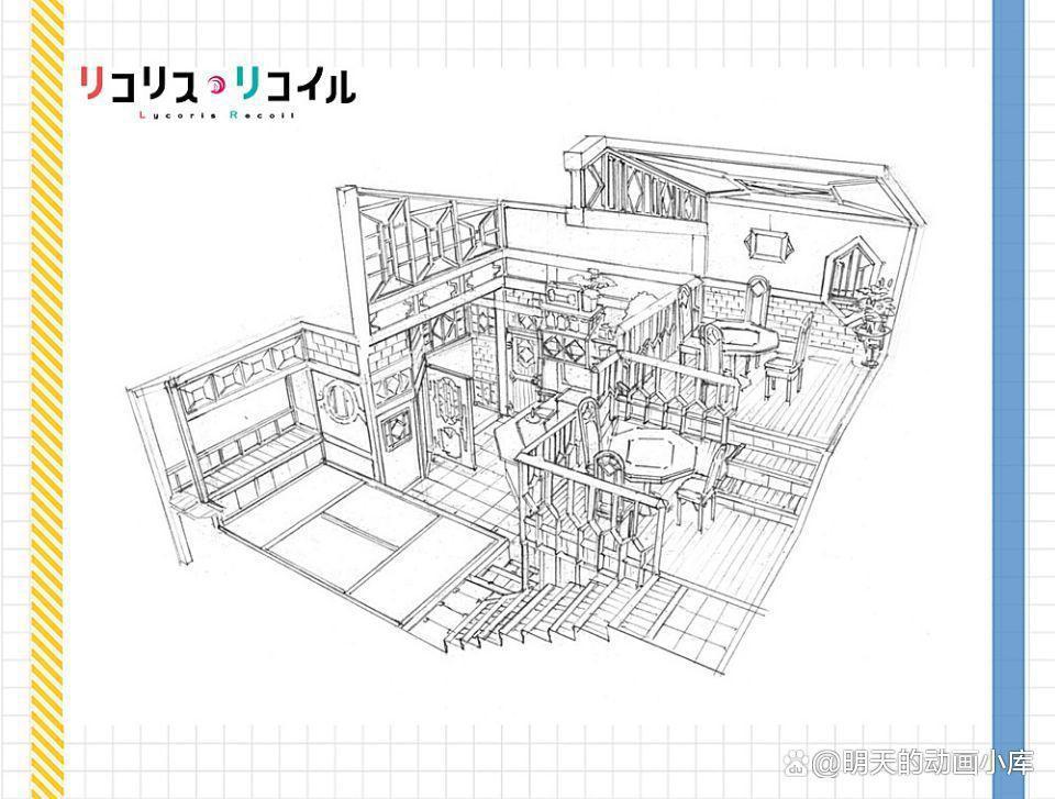7月霸权动画《莉可丽丝》部分官方原画图片分享