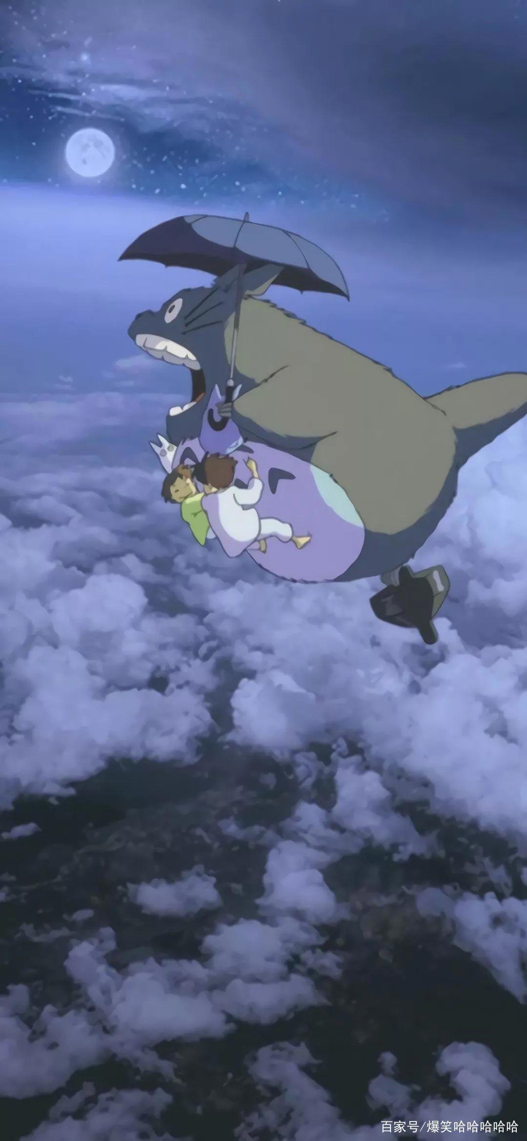 宫崎骏动漫电影的壁纸——每一帧都是大片