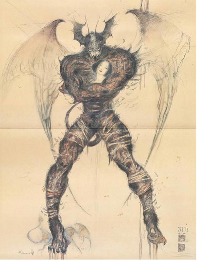 恶魔中的神作品《恶魔人》，众多大神笔下的不动明，各有各精妙