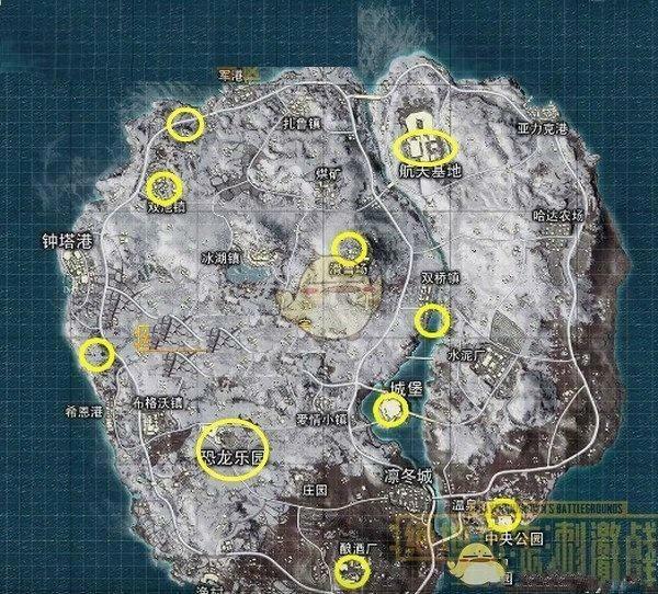 刺激战场：年兽大作战！刷新位置详解