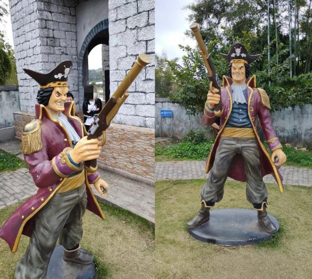 “动漫主题乐园”的山寨货，罗杰形象崩坏，看到大白：意外圈粉！