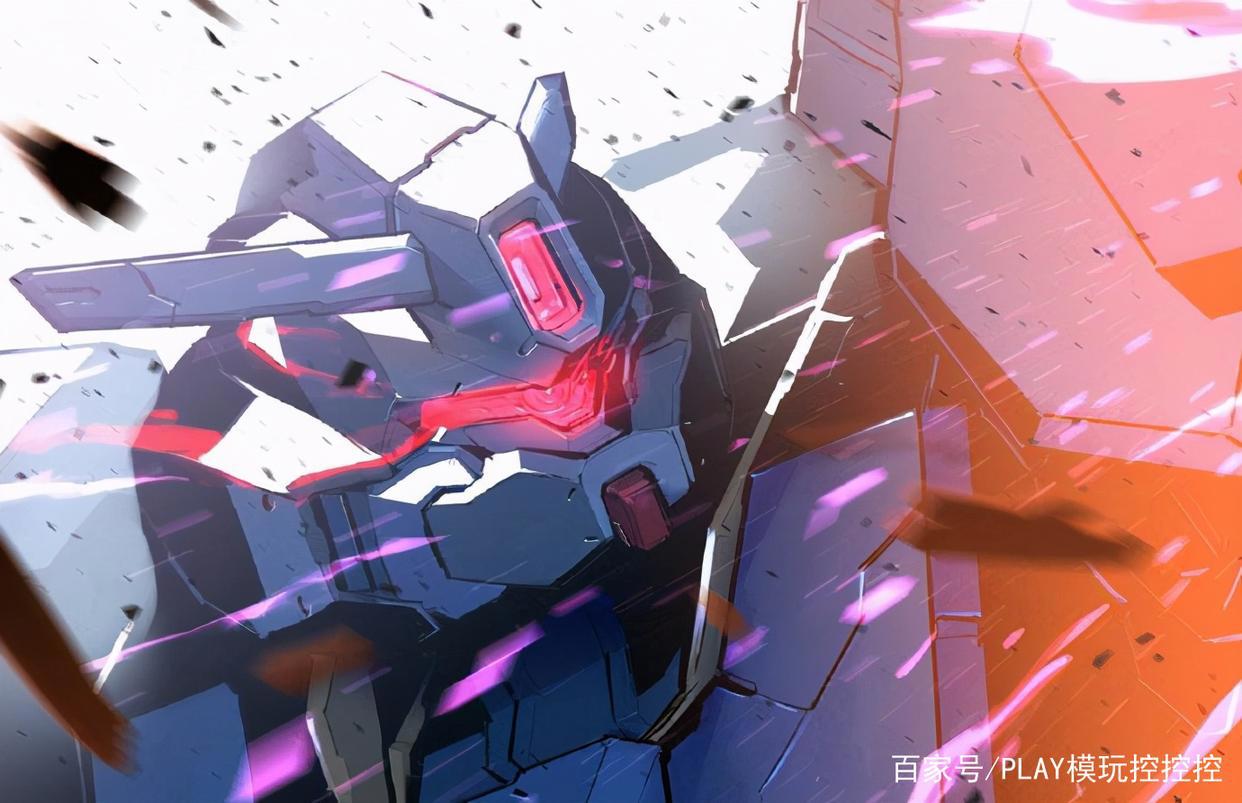 高达酷炫插画集，柯西对视大白鹅、牛高达对视沙扎比