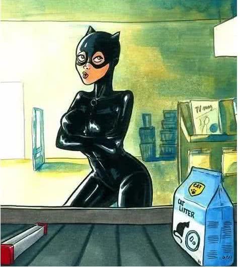 动漫角色也会逛超市，龟仙人很童心，看到大白我笑了