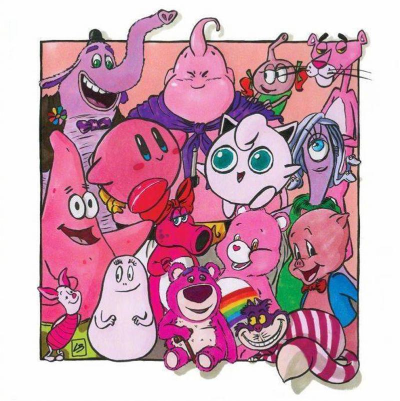 如果动漫有颜色，赤橙黄绿青蓝紫都代表了什么？报告，白色有大白