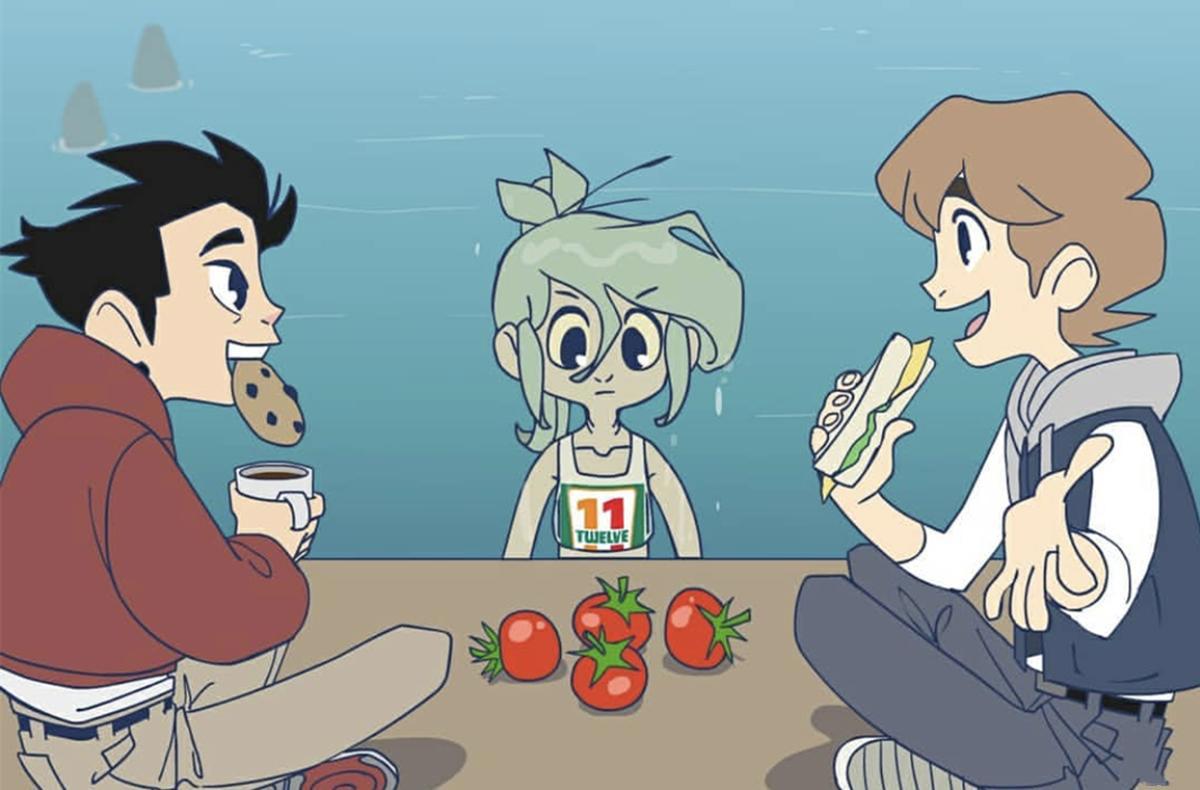 西红柿到底有多好吃，小美人鱼和她的弟弟都被它迷倒了