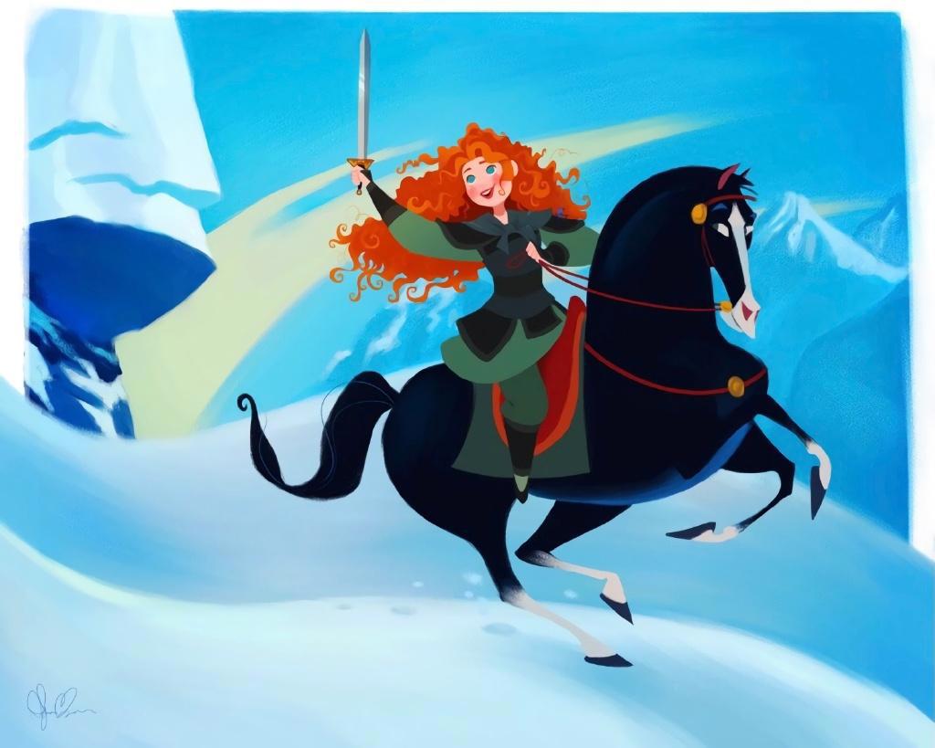 迪士尼公主上演“角色互换”，艾莎变成小美人鱼，没了高冷女王范