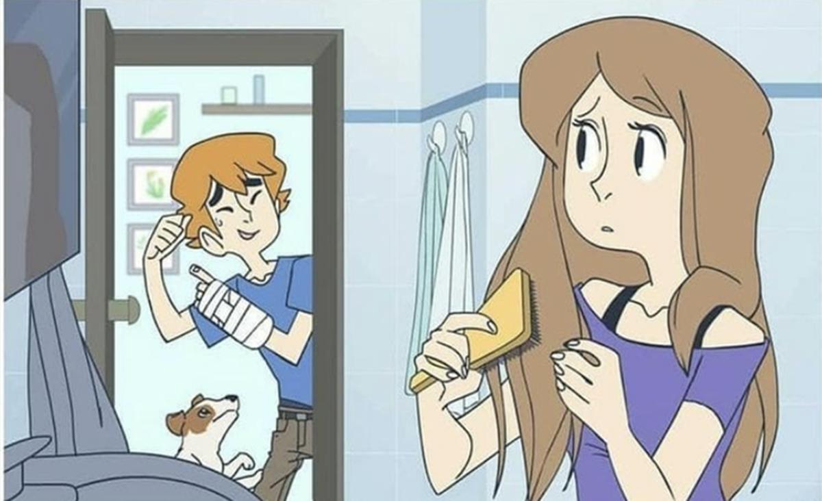 发型对动漫人物的重要性，邋遢的小美人鱼换个发型直接变成真女主