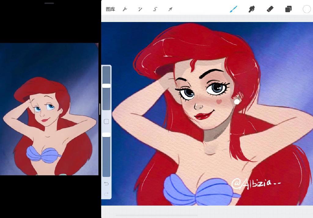 迪士尼公主“二次化妆”大变样，爱丽儿更显幼龄，睡美人眼神吓人