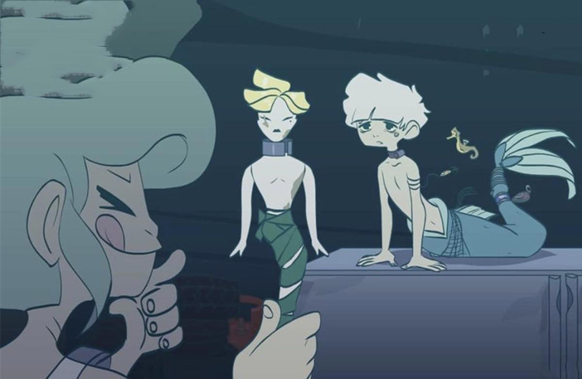 小美人鱼以为发现了拯救哥哥的秘诀，不料这个世界魔法是不存在的