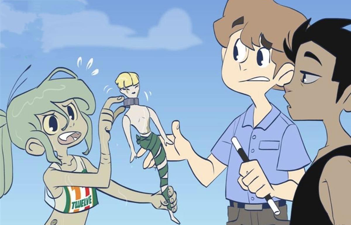 小美人鱼以为发现了拯救哥哥的秘诀，不料这个世界魔法是不存在的