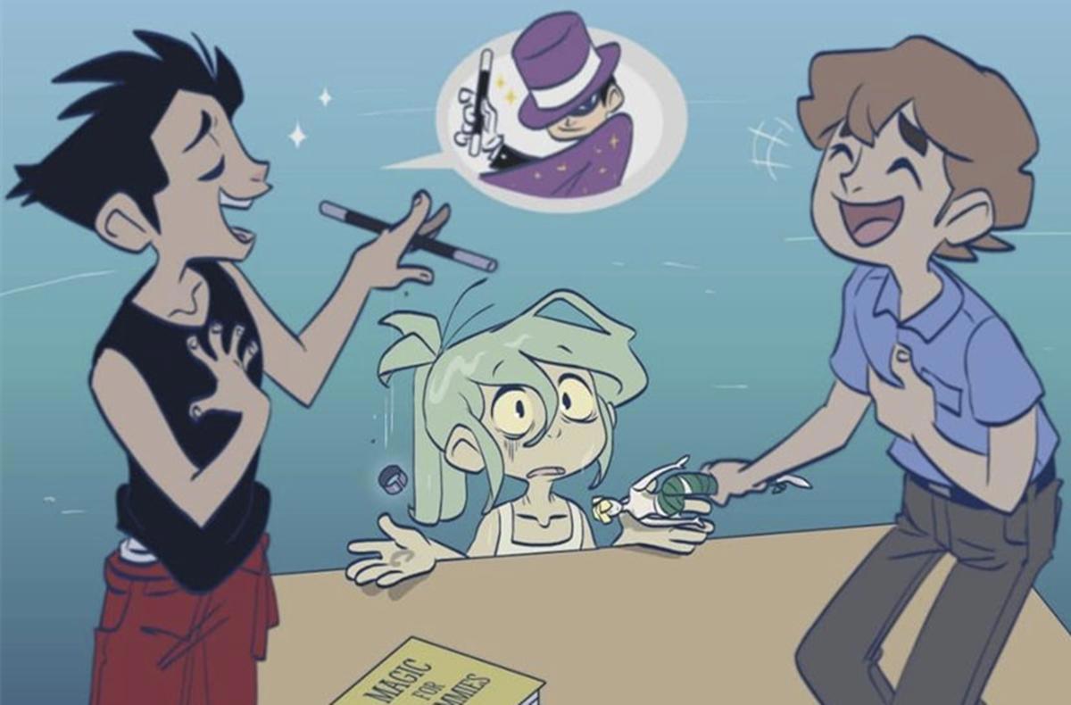 小美人鱼以为发现了拯救哥哥的秘诀，不料这个世界魔法是不存在的