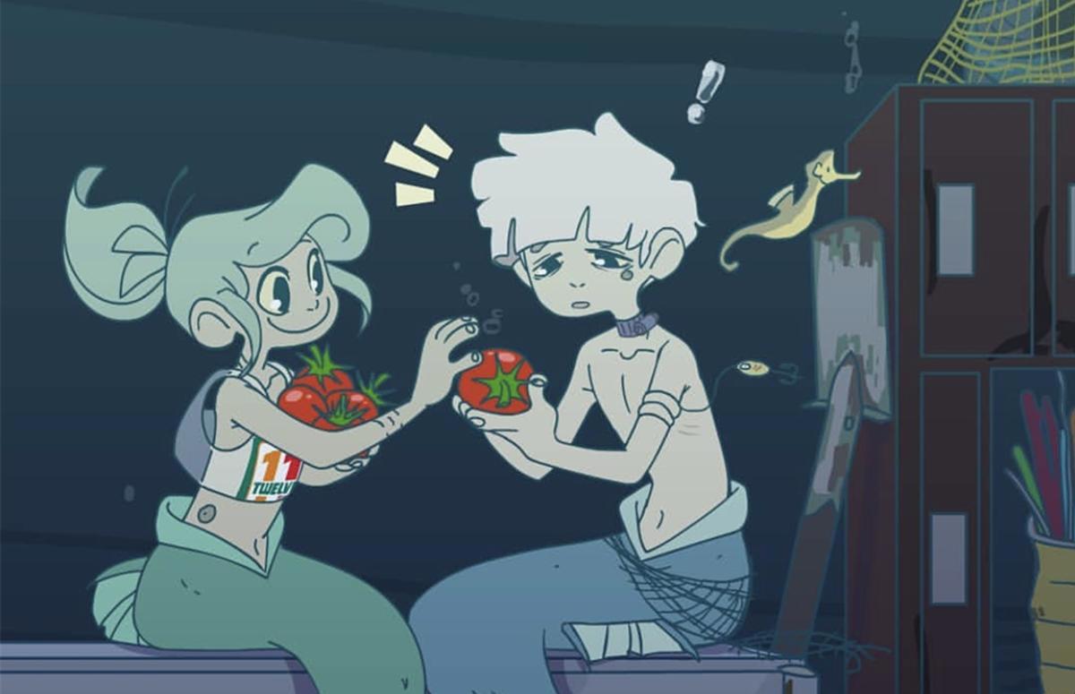 小美人鱼的哥哥即将成为主角，天真的他被西红柿“征服”