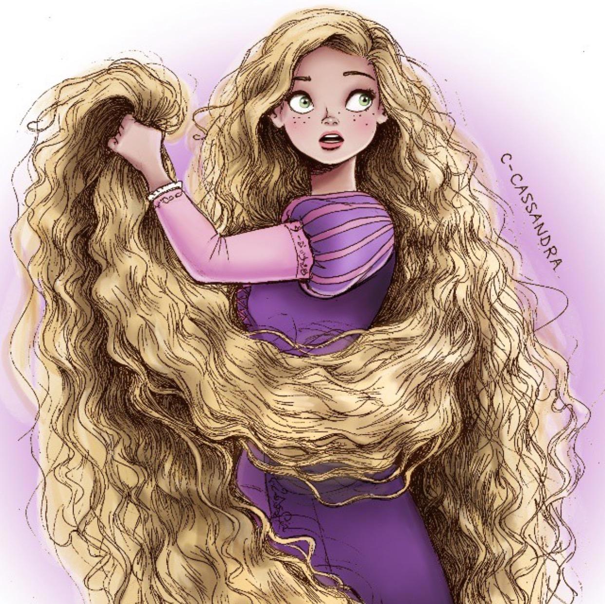 “爆炸头”的迪士尼公主：小美人鱼梳头梳到生气，乐佩变卷发公主