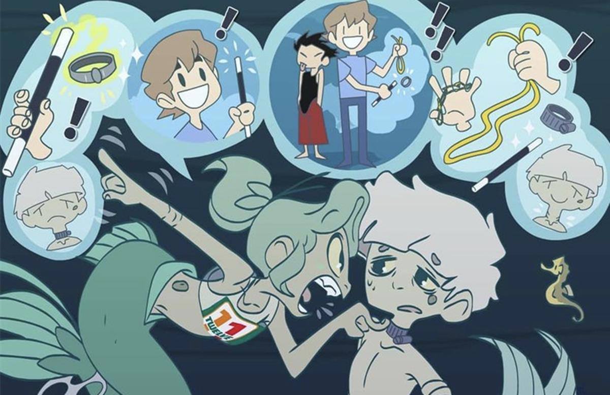 《被污染的小美人鱼》将出新角色，不过这位小哥脑洞有点儿大了