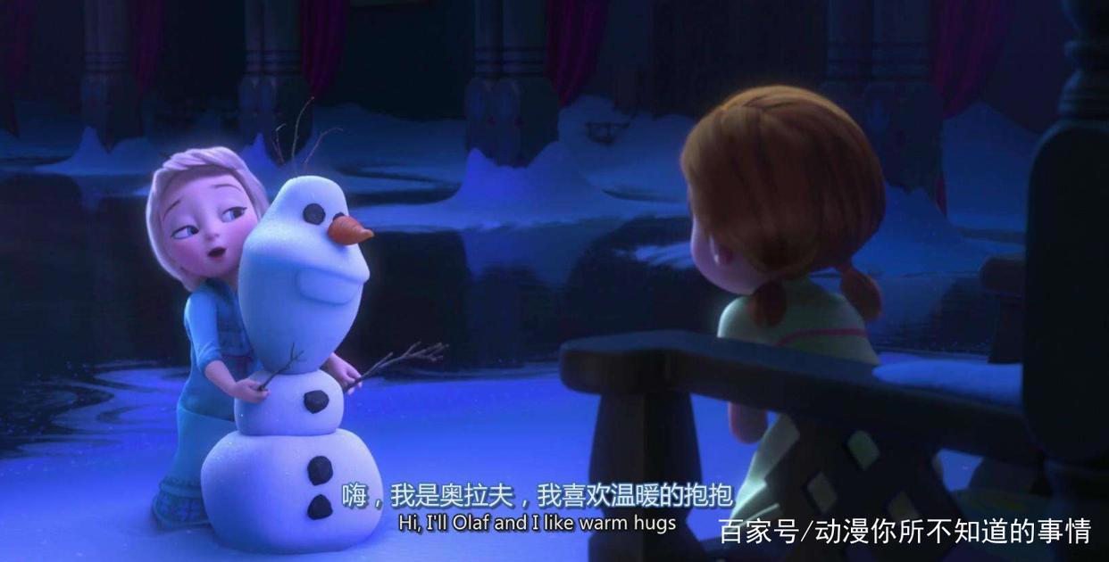 冰雪奇缘前传：12分钟解释雪宝谜团，痴迷夏天原因，是受鼻子影响