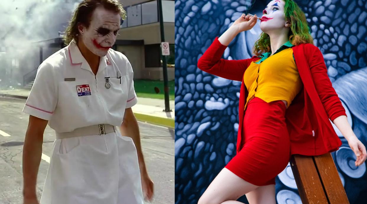 惊艳的小丑cosplay，没想到来自于女coser，扮成哈莉奎茵同样很棒