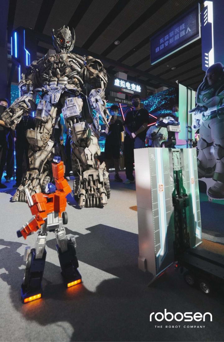 乐森机器人参展2022淘宝造物节，巴斯光年多感官交互机器人全球线下首秀