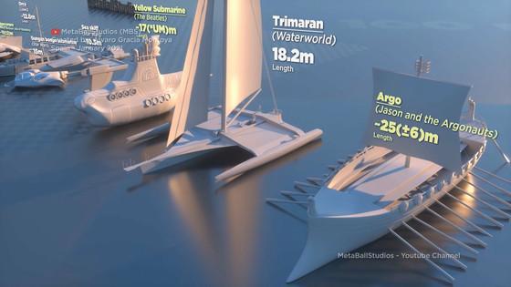 影视和游戏中出现的船只谁最大？