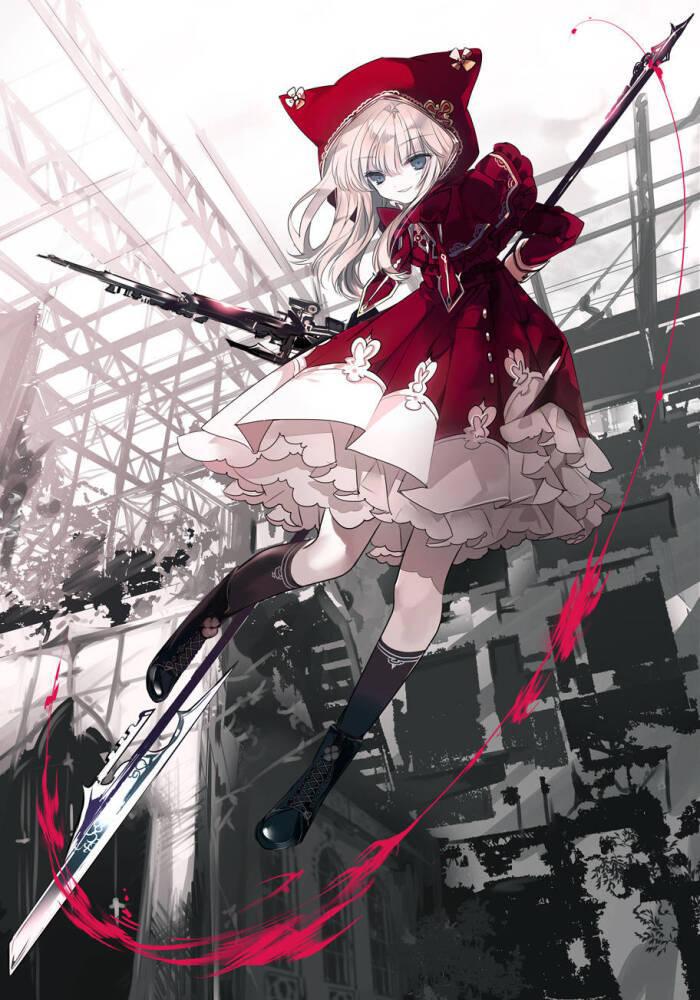 画师シエラ笔下的奇异绮丽的童话世界，小红帽与爱丽丝深深的羁绊