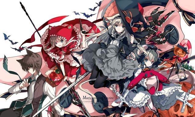 画师シエラ笔下的奇异绮丽的童话世界，小红帽与爱丽丝深深的羁绊