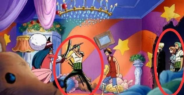 动漫中经典的穿帮镜头，索隆和鸣人有关系？小叮当又有新道具？