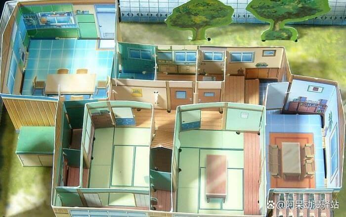 哆啦A梦：小叮当居住的地方，野比大雄家果然不简单