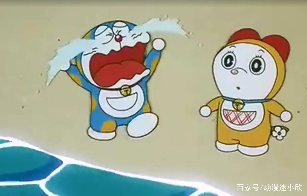 多啦A梦：小叮当出生时居然是黄色的，蓝色是因为他哭掉了漆