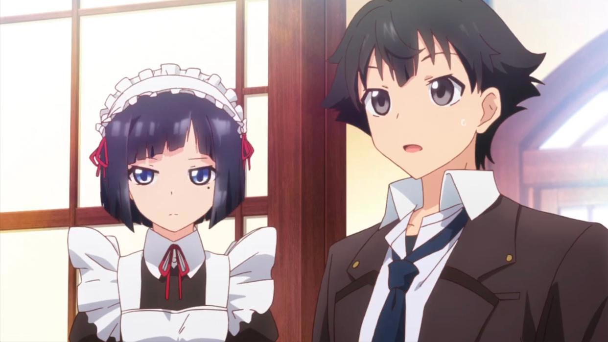 动漫男主上女校，身边全是贵族大小姐，还有专属女仆，太幸福了