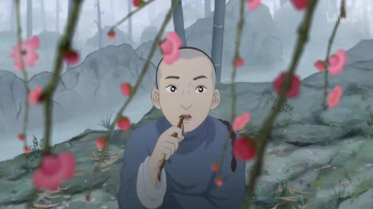 动漫相遇古诗词和非遗，《咏梅》演绎最美中国风