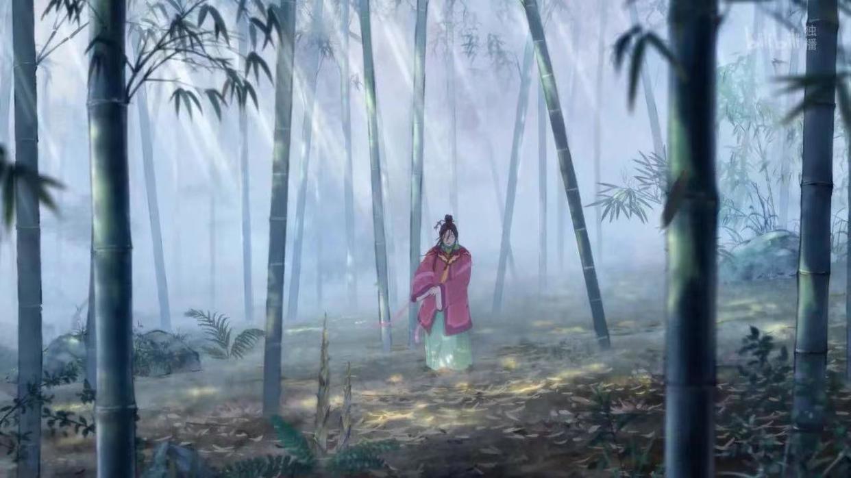 动漫相遇古诗词和非遗，《咏梅》演绎最美中国风