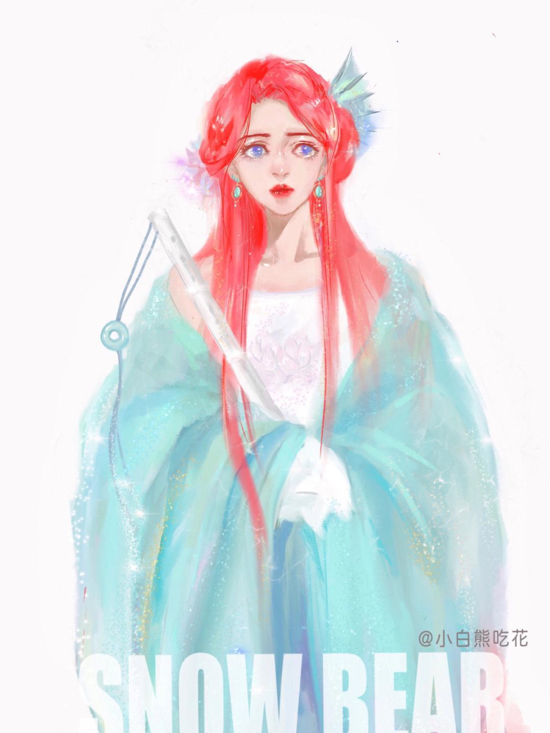 古风版迪士尼公主，茉莉公主化身大漠美人，灰姑娘上演嫦娥奔月