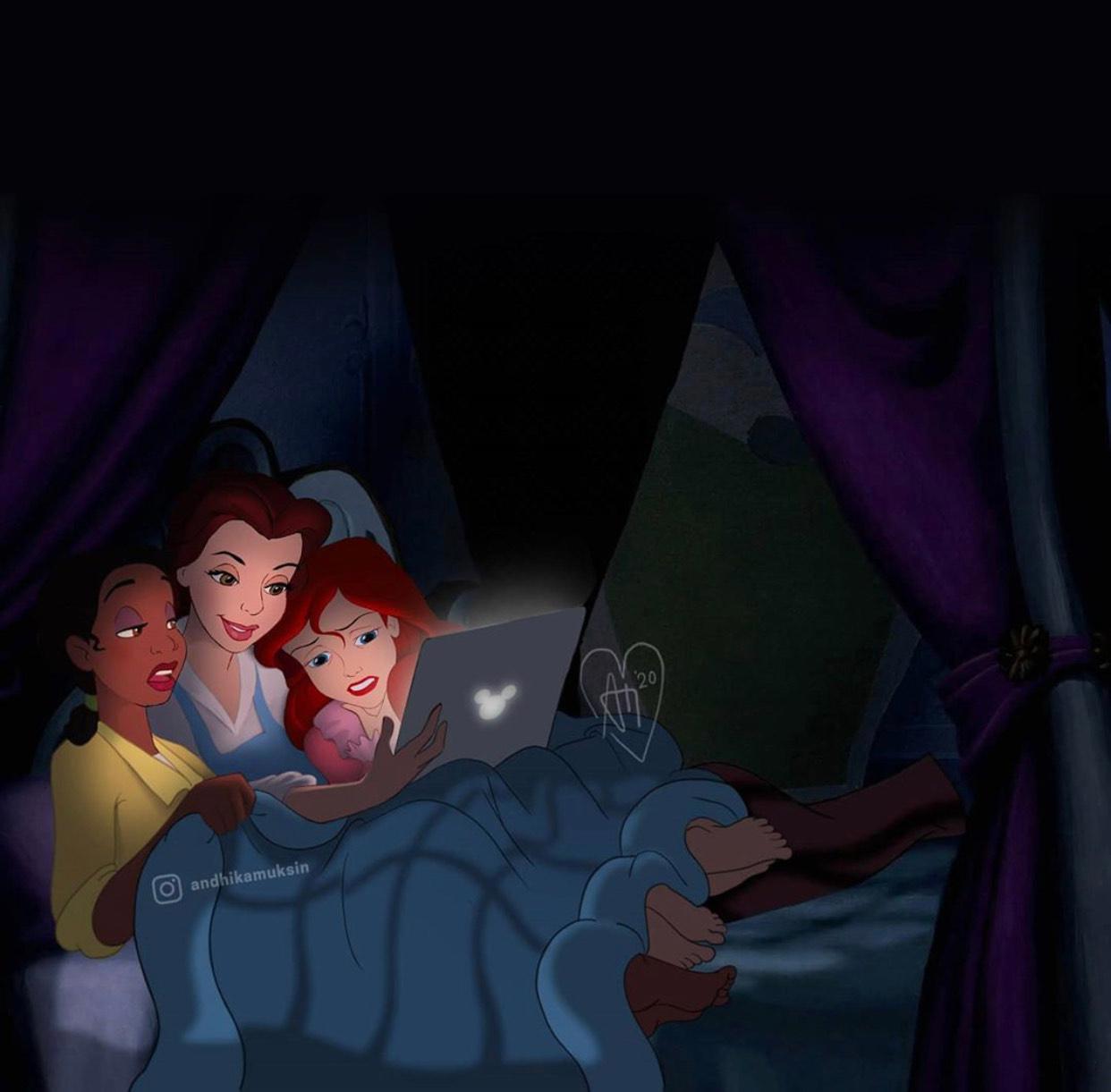 古风版迪士尼公主，茉莉公主化身大漠美人，灰姑娘上演嫦娥奔月