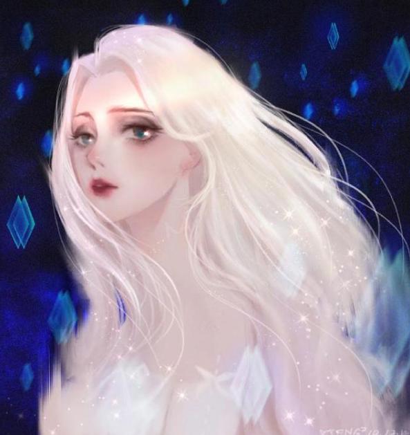 当迪士尼公主在唯美画风下，爱丽儿耳环引人注目，睡美人像小天使