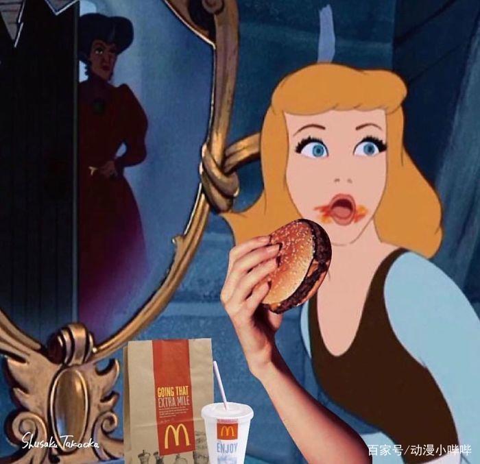 当迪士尼公主遇上P图大神，白雪公主秒变DJ，睡美人换上失眠症！