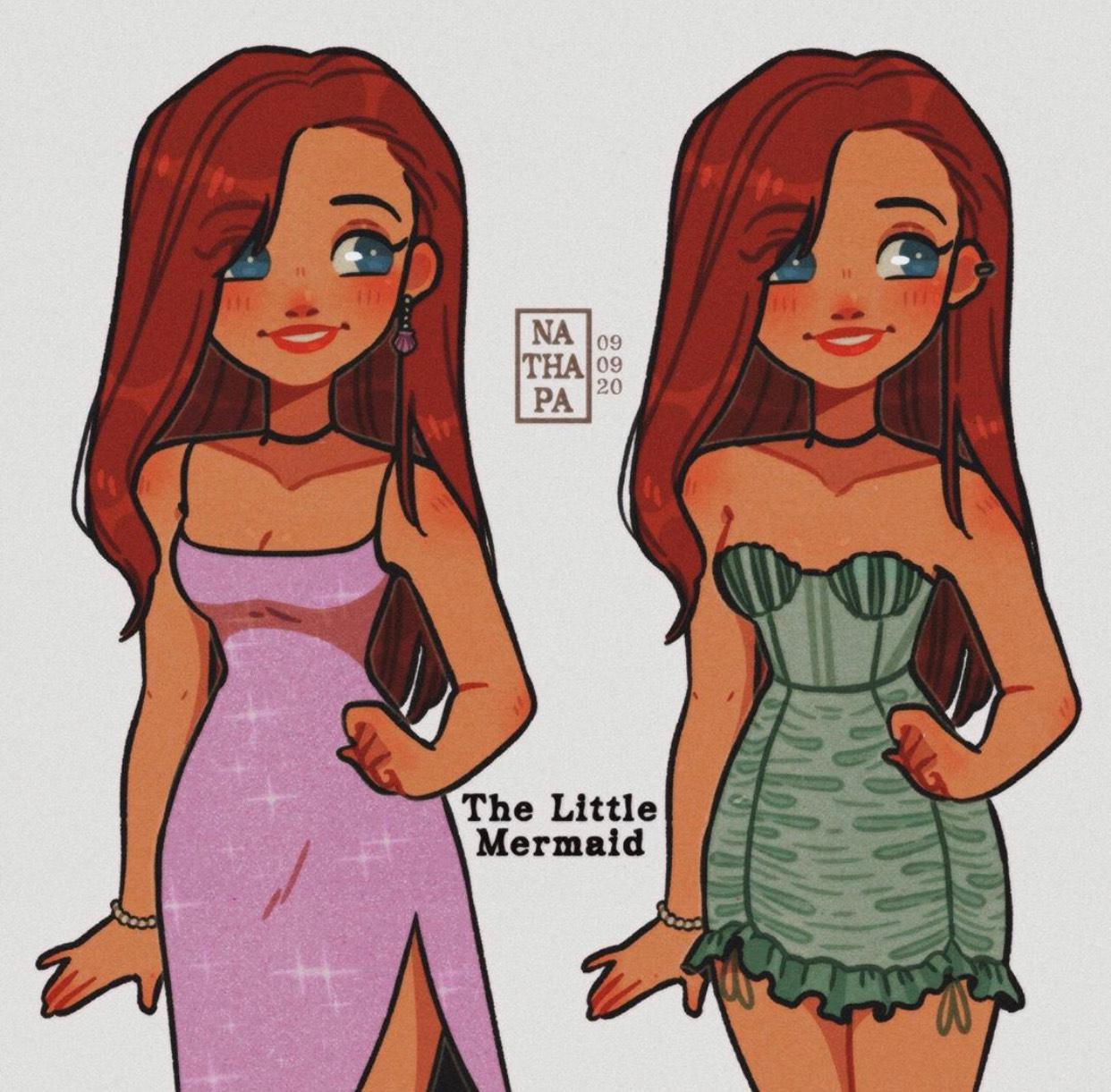 穿便装的迪士尼公主，两种风格同时驾驭？爱上又甜又辣的睡美人