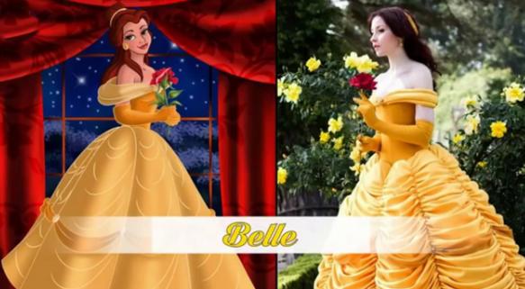 迪士尼公主的相关cos，睡美人甜美还原，茉莉公主身材被嘲笑