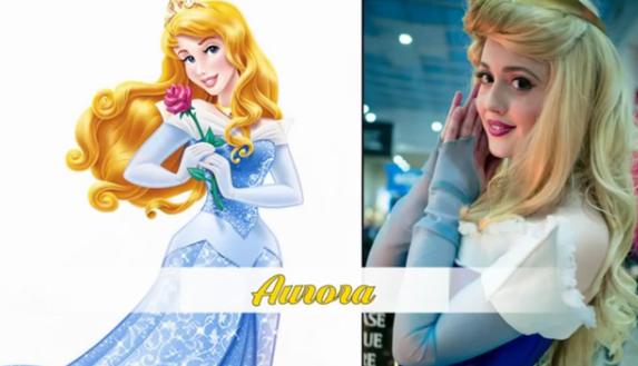 迪士尼公主的相关cos，睡美人甜美还原，茉莉公主身材被嘲笑