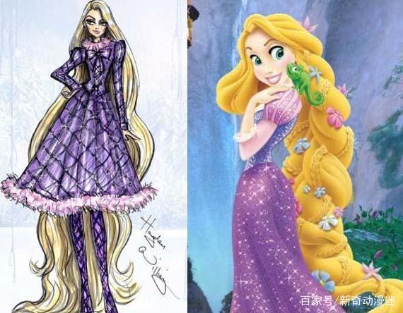 盘点5位迪士尼手绘画风后，乐佩公主气场很强，睡美人像女巫！
