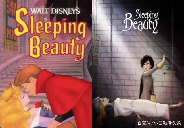 当迪士尼众人黑化后，白雪公主画风崩坏，睡美人最可怕